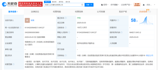 抖音在蕪湖設立火山引擎科技公司，拓展互聯網數據服務與設備租賃業務